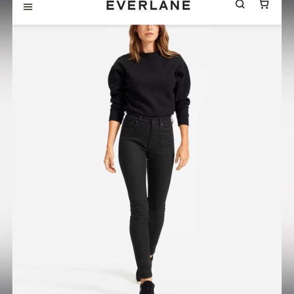 NWT Everlane The High-Rise Skinny Jean regular size 26 - Picture 1 of 14